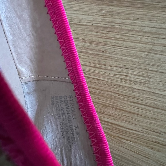 Adorable cow hair leopard print ballet flats sz7.5 - Picture 3 of 4